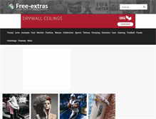 Tablet Screenshot of free-extras.com